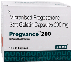 Pregvance 200 Capsule 10